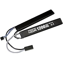 ジーフォース Noir LiPo11.1V1200mA 20C カスタムガン用サドルパック GFG905 n5ksbvb Amazon | ジーフォース Noir LiPo11.1V1200mA 20C カスタムガン